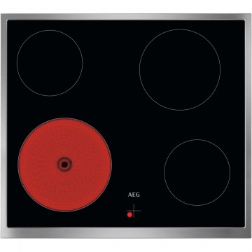 AEG TA64RA00XB 3000 Radiant Hob Κεραμική Εστία με Πλαίσιο μη Αυτόνομη 51.6x57.6εκ.